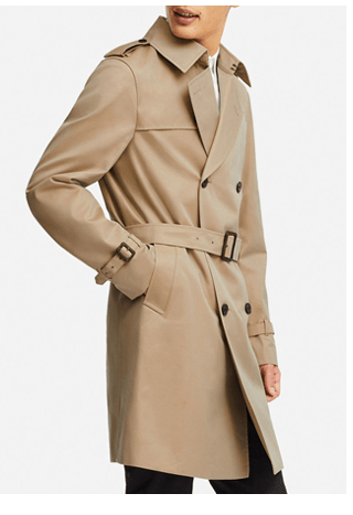 MEN TRENCH COAT $129.90