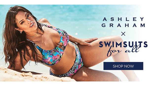 Ashley Graham X Swimsuits for all