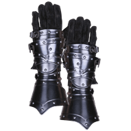 Blackened Balthasar Gauntlets