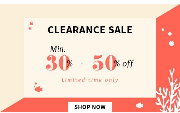EOSS: Clearance Sale of min. 30 - 50% Off. Shop!