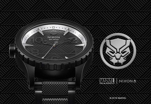 Marvel x Nixon x BAIT Black Panther Watch