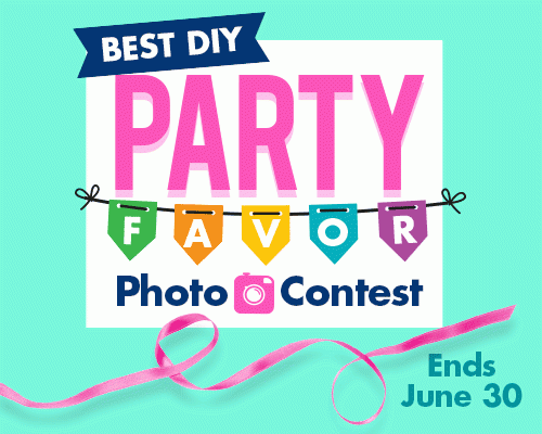 Best DIY Party Favor Photo Contest