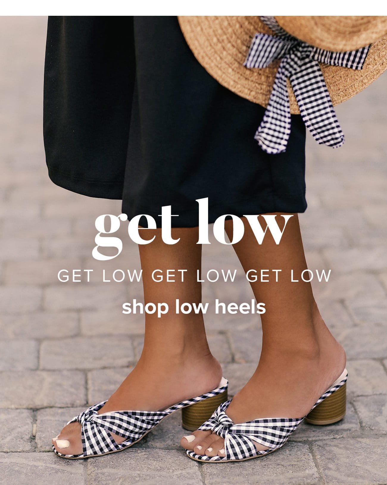 Get Low - Shop Mid Low Heels 