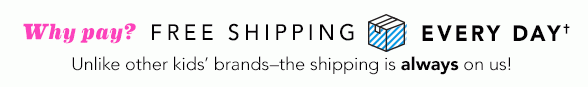 Free Shipping Every Day + BOPIS