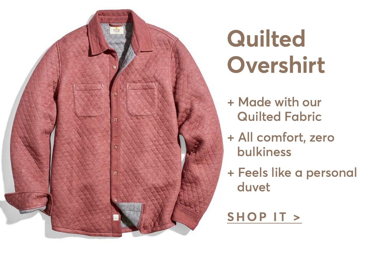 Quilted Overshirt