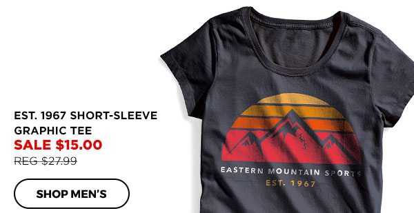 Est. 1967 Short-Sleeve Graphic Tee Sale $15.00 Reg $27.99 - Click to Shop Men's