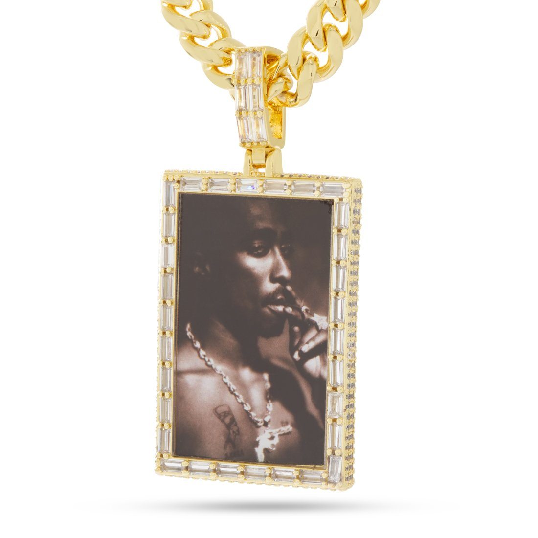 Image of 2Pac x King Ice - Smoke Weed Everyday Necklace