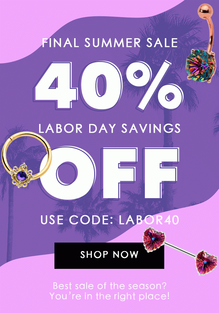 40% Off - Use code: LABOR40