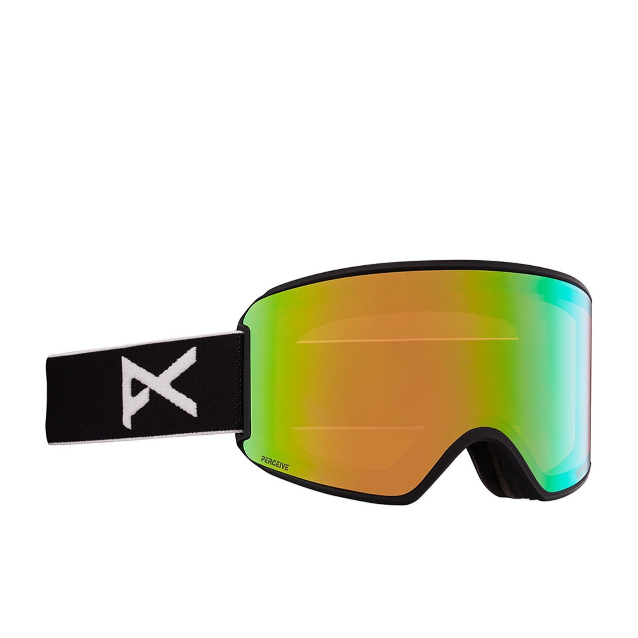 Anon Wm3 Goggles + Bonus Lens Womens Snow Goggles - Black - Perceive Variable Green