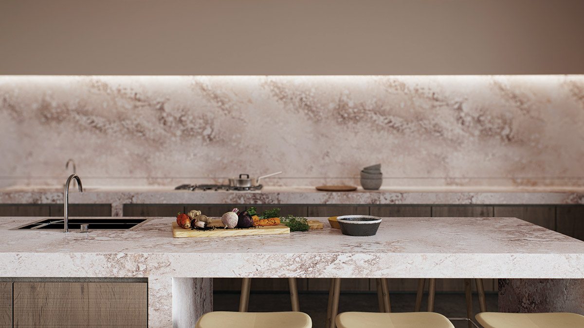 An image of the new quartz from Caesarstone.