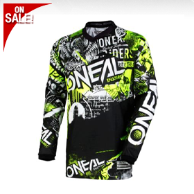 o'neal, element attack jersey