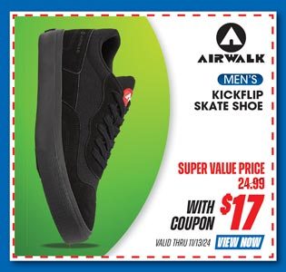 Airwalk KickFlip Men's Skate Shoes