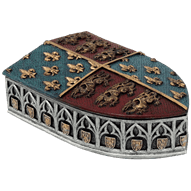 Fleur-de-Lis Shield Trinket Box