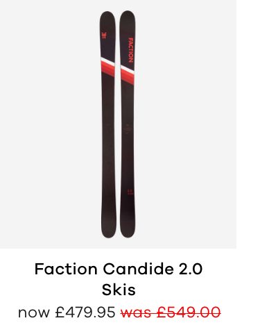 Faction Candide 2.0 Skis