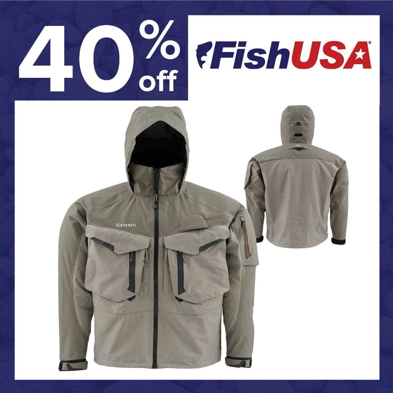 40% off the Simms G4 Pro Jacket