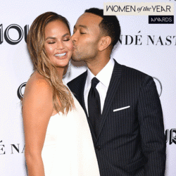 Chrissy Teigen, John Legend at Glamour's WOTY Awards