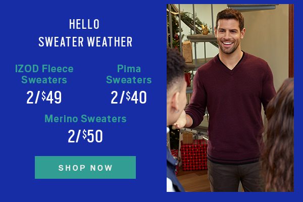 Hello Sweater Weather - Shop Now
