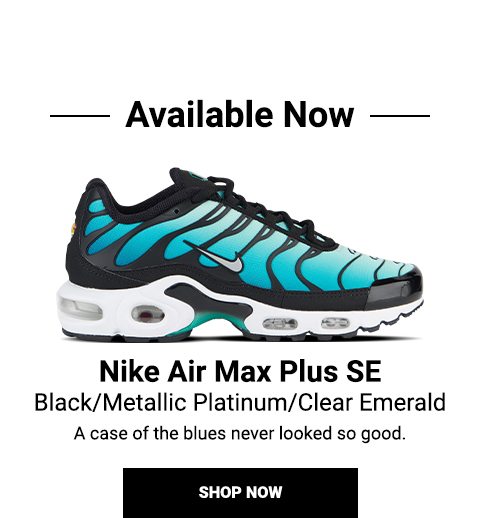 air max plus clear emerald