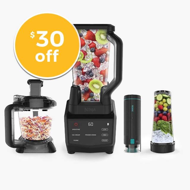 Ninja® Smart Screen™ Kitchen System with FreshVac™ mixer and accessories - 30dollars off