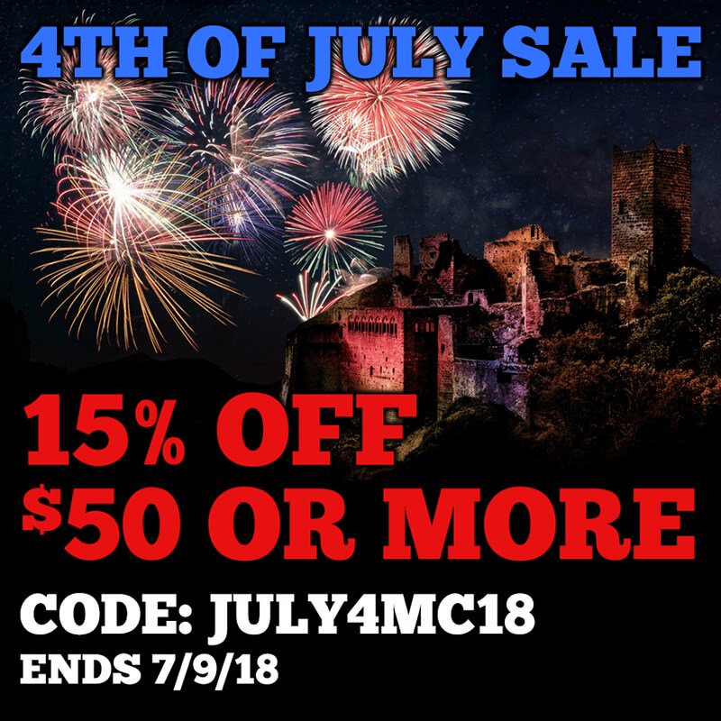 Medieval Collectibles - 4th of July Sale