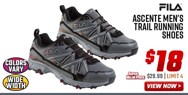 FILA Ascente Men's Trail Running Shoes