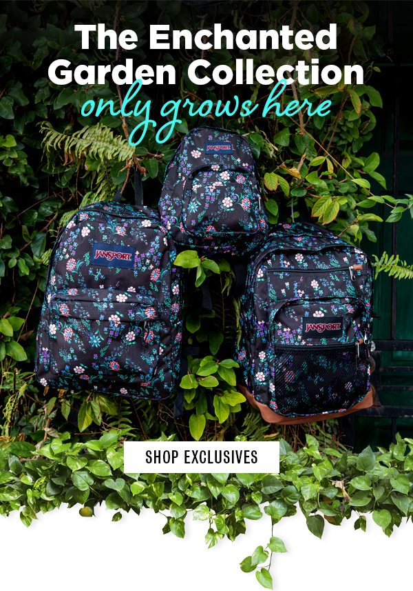 jansport enchanted garden