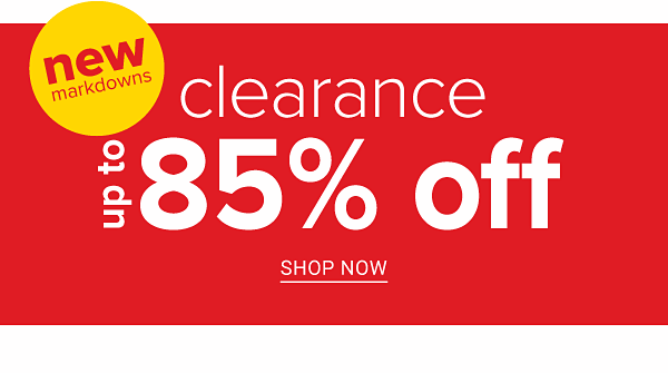 Clearance - up to 80% off. Shop Now.