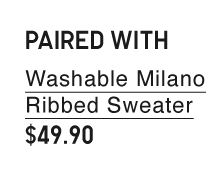 PDP17 - MEN WASHABLE MILANO RIBBED SWEATER