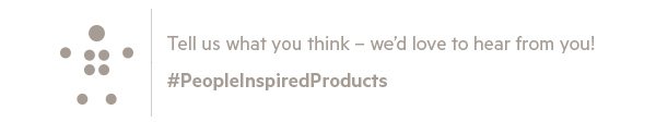 Tell us what you think - we'd love to hear from you!