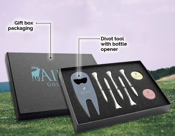 Modern Golfer's Tee Kit - 2-3/4"