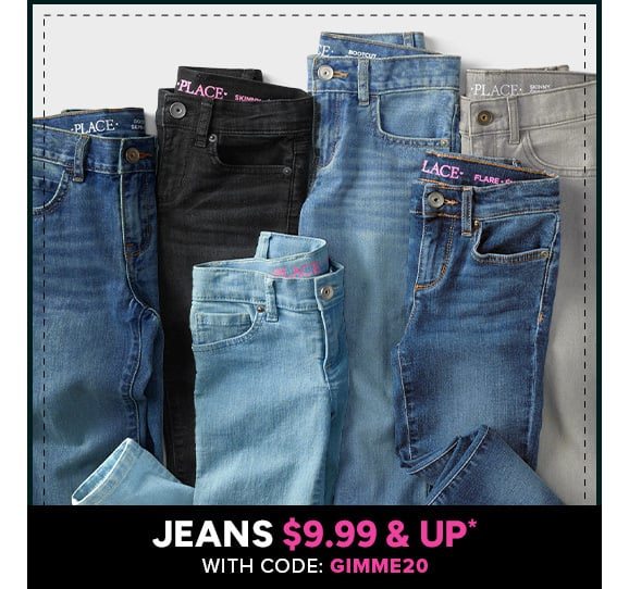 $9.99 & Up Jeans 