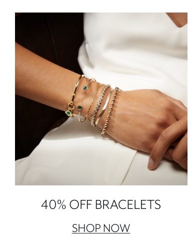 40% Off Bracelets