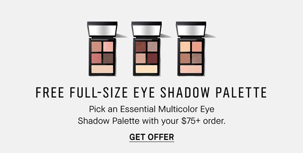 FREE FULL-Size Eye Shadow Palette | Get Offer