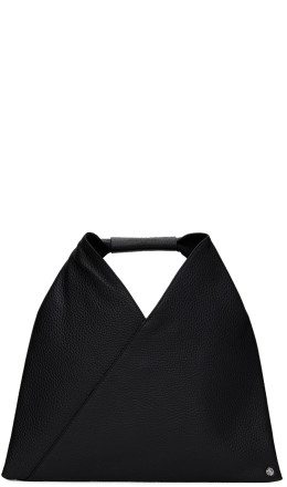 MM6 Maison Margiela - Black Mini Triangle Tote