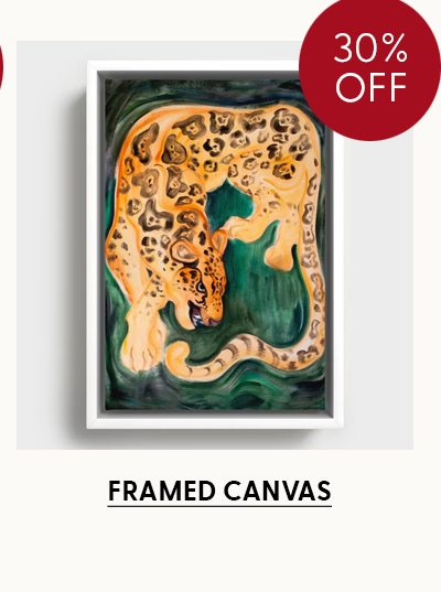 30% Off | Shop Framed Canvas