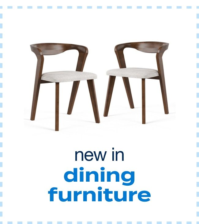 New In Dining Furniture