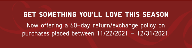 BANNER - 60 DAY RETURNS