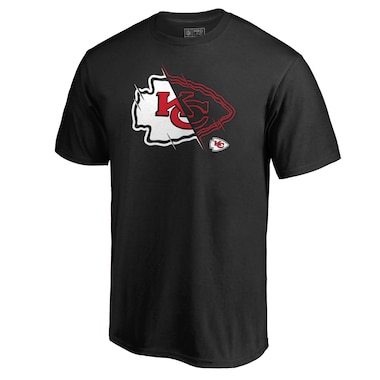 Men's Black Kansas City Chiefs X-Ray T-Shirt