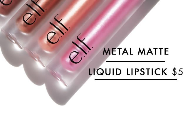 Metal Matte Liquid Lipstick, $5