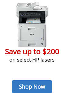 Spring to Summer Savings.  Save up to $200 on select HP lasers. 