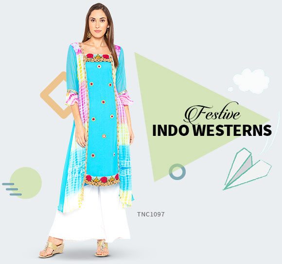 Festive Indo Westerns at 3-day dispatch. Shop!
