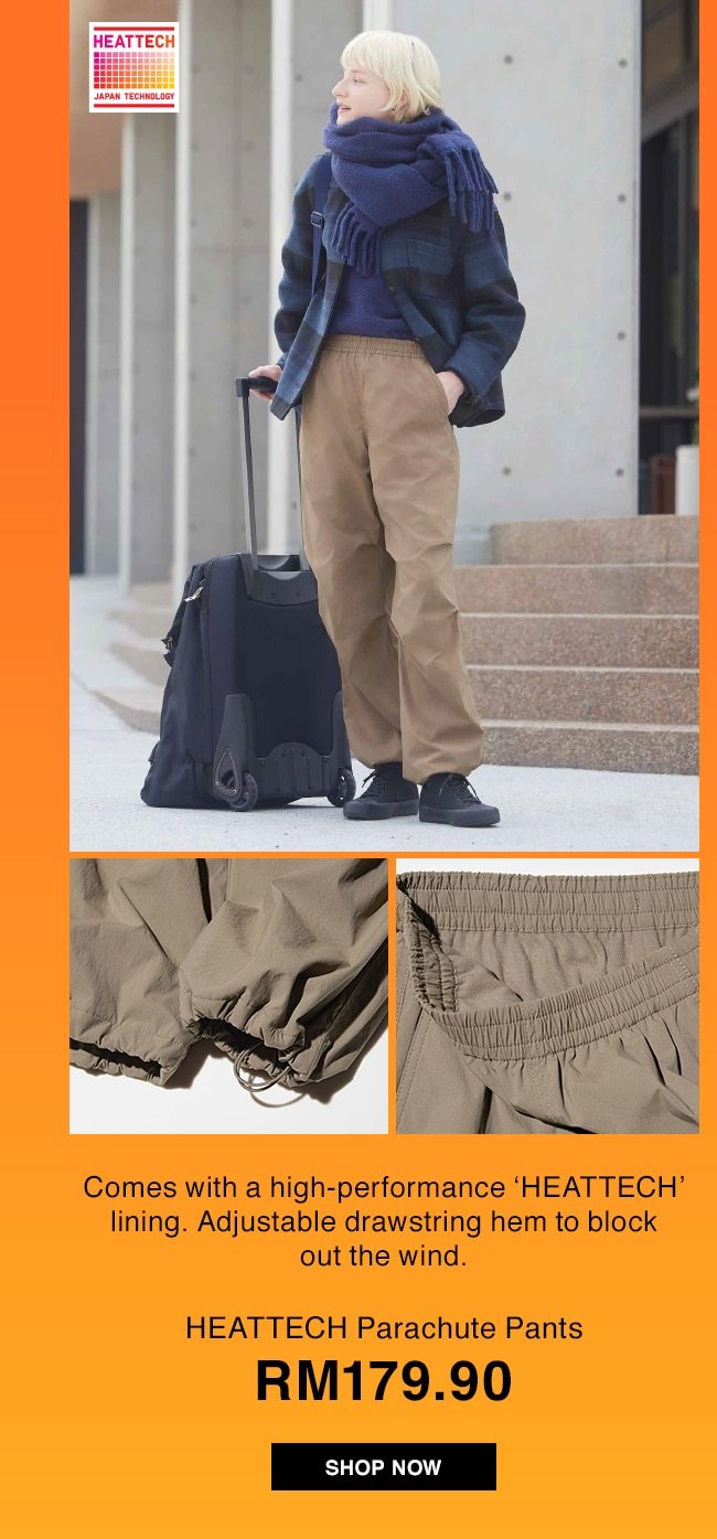 HEATTECH Parachute Pants