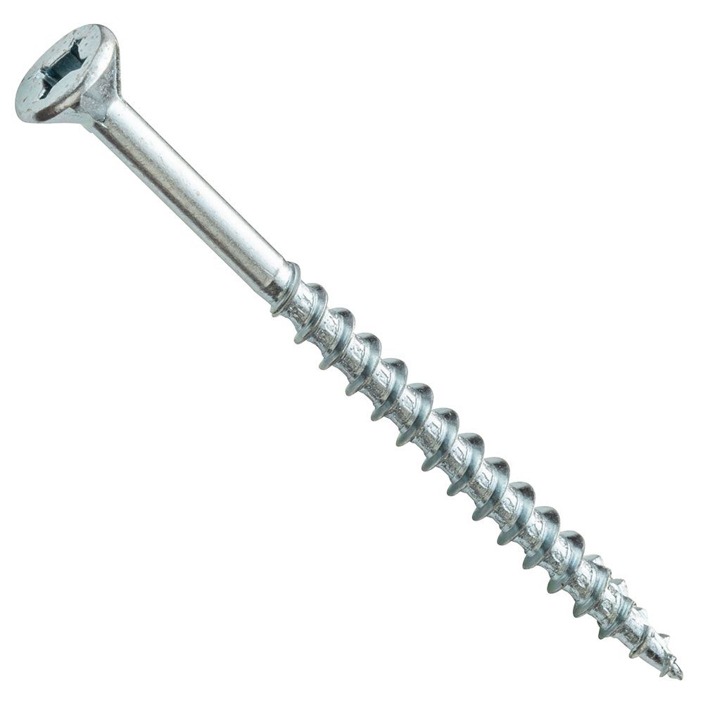 Centerline #8 x 2-1/4'' Flat Head Square X Self-Countersinking Fluted-Tip...