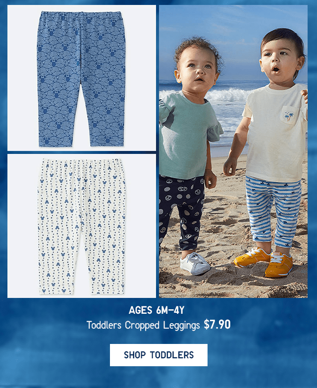 TODDLERS CROPPED LEGGINGS $7.90