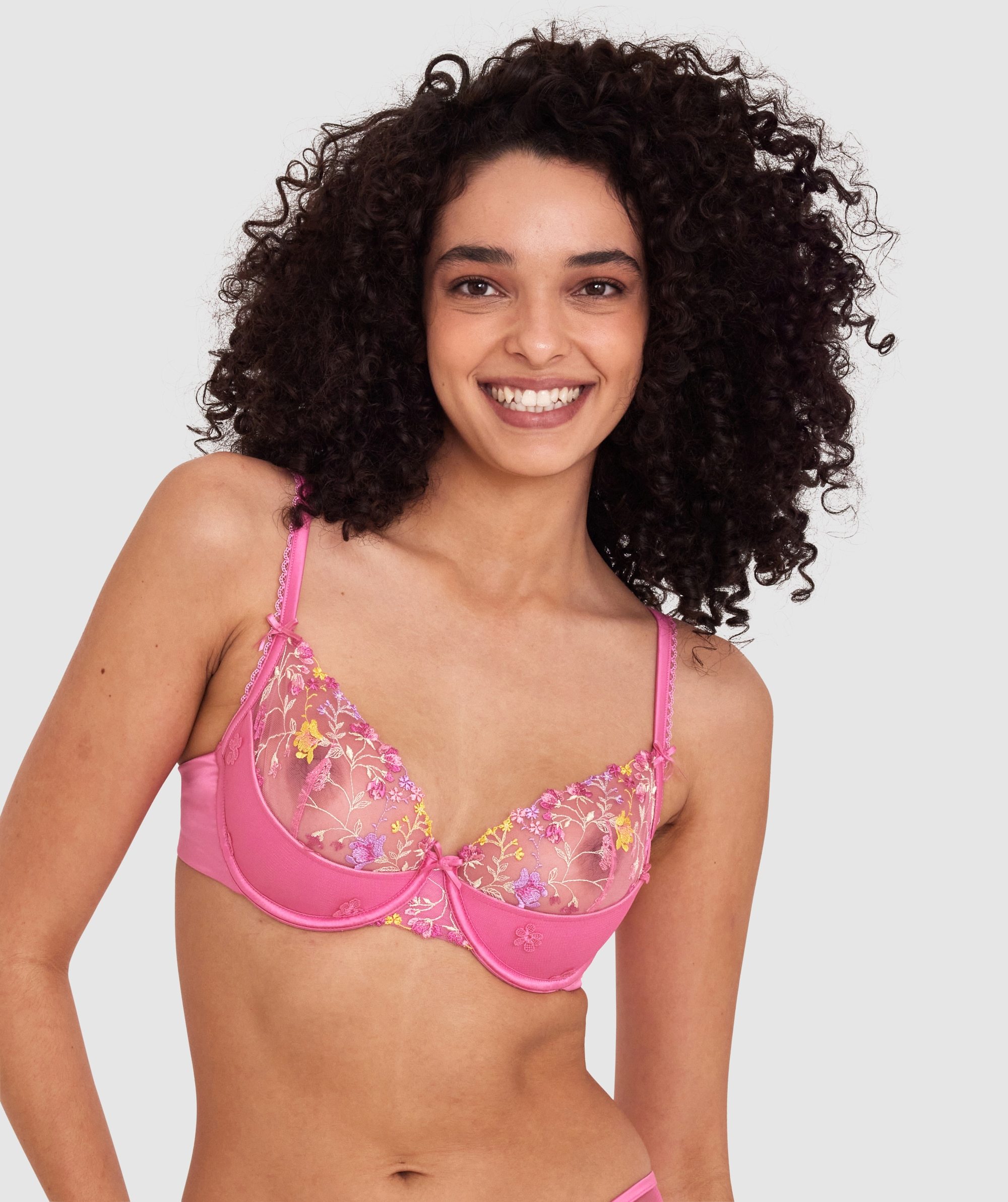 Enchanted Fika Push Up Bra - Pink