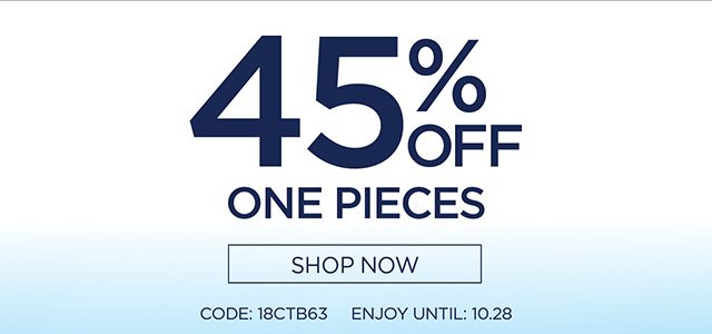 45% Off One Pieces - Shop Now