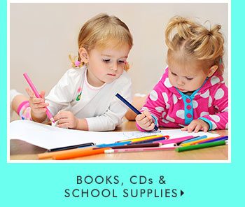 Books, CDs & School Supplies