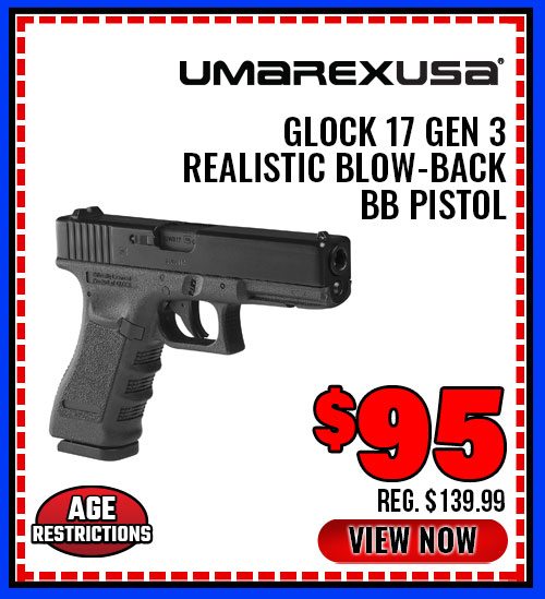 Umarex GLOCK 17 GEN 3 CO2 AIR PISTOL