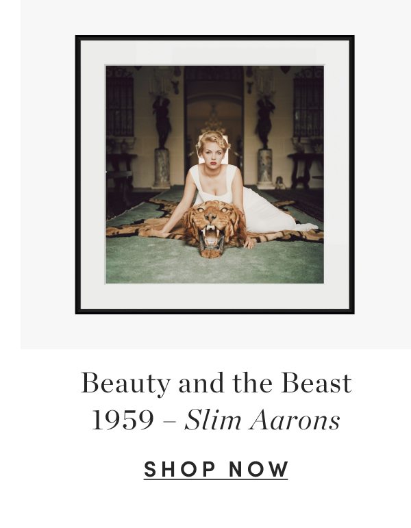 Beauty and the Beast 1959 Slim Aarons SHOP NOW