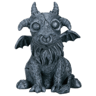 Baby Goat Gargoyle Statue